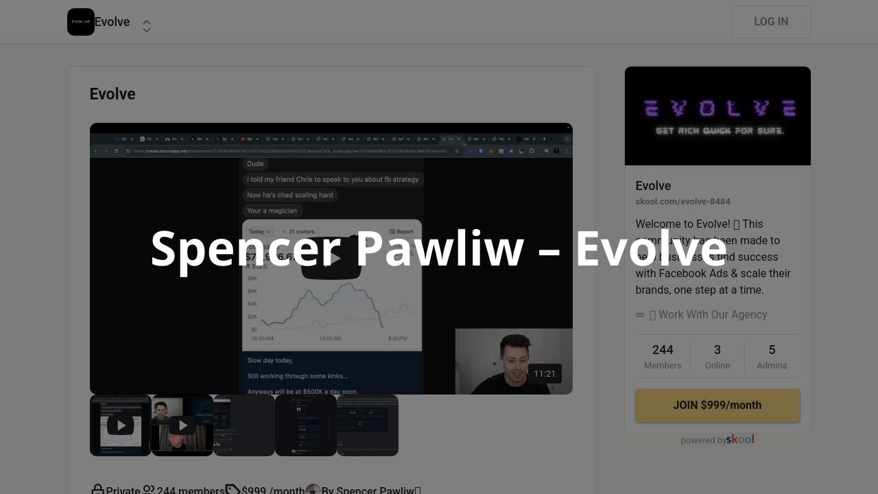 Spencer Pawliw – Evolve