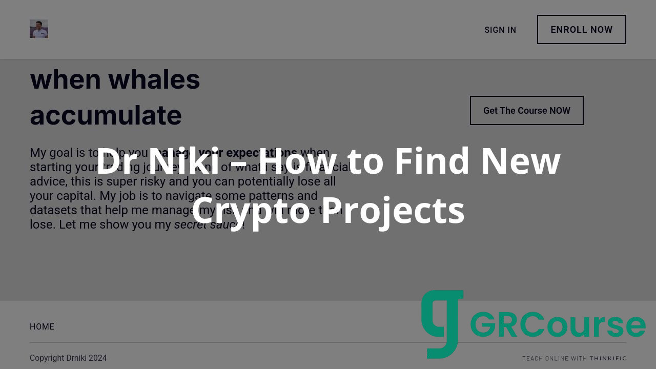 Dr Niki – How to Find New Crypto Projects