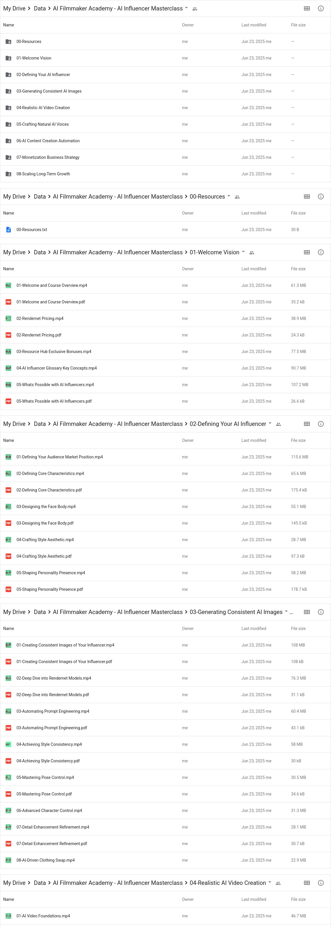 AI Filmmaker Academy - AI Influencer Masterclass Google Proof