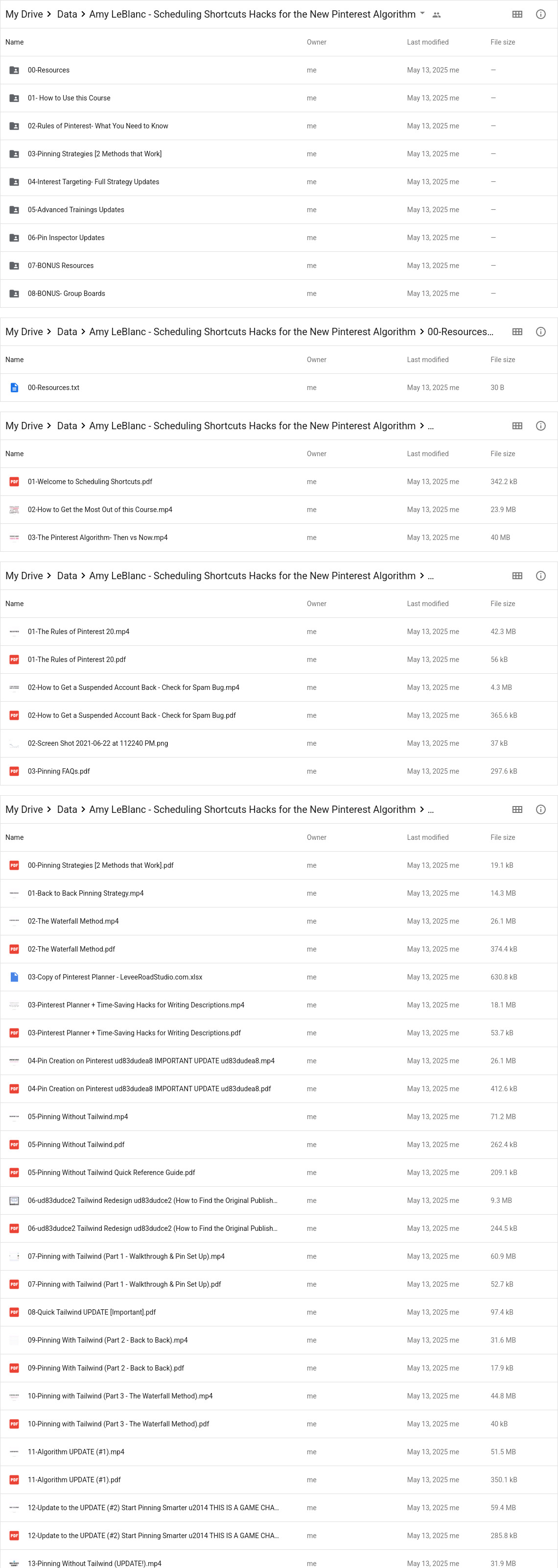 Amy LeBlanc - Scheduling Shortcuts Hacks for the New Pinterest Algorithm Google Proof