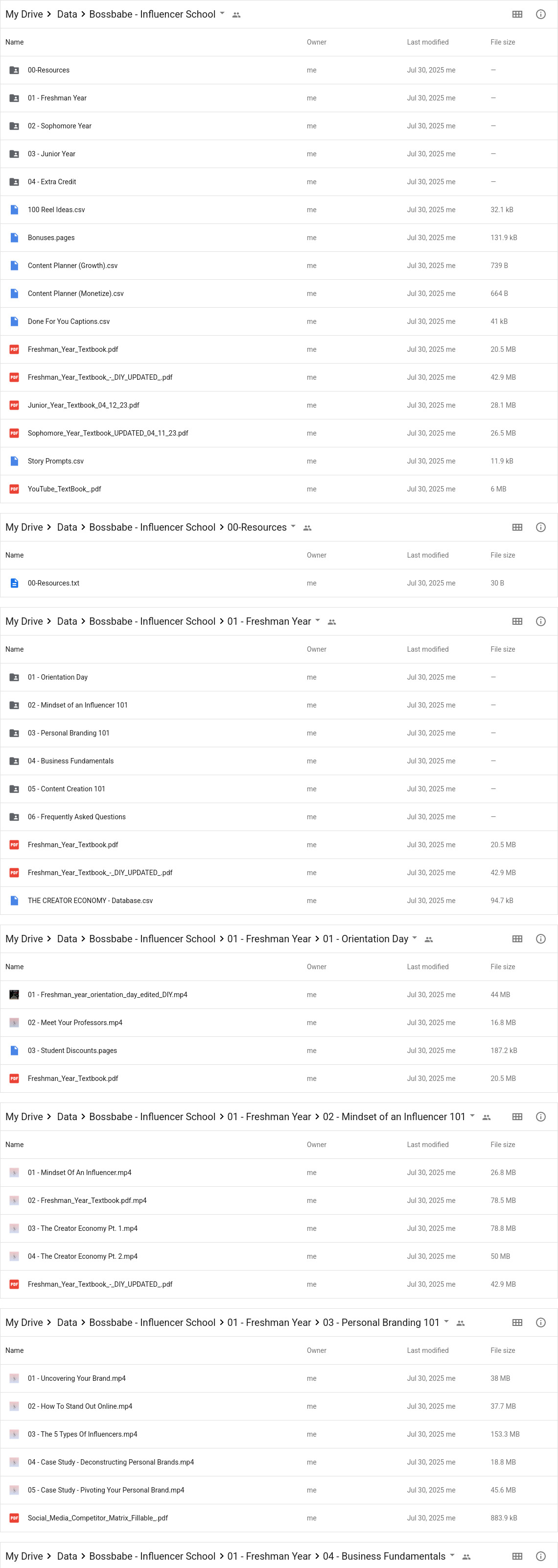 Bossbabe - Influencer School Google Proof