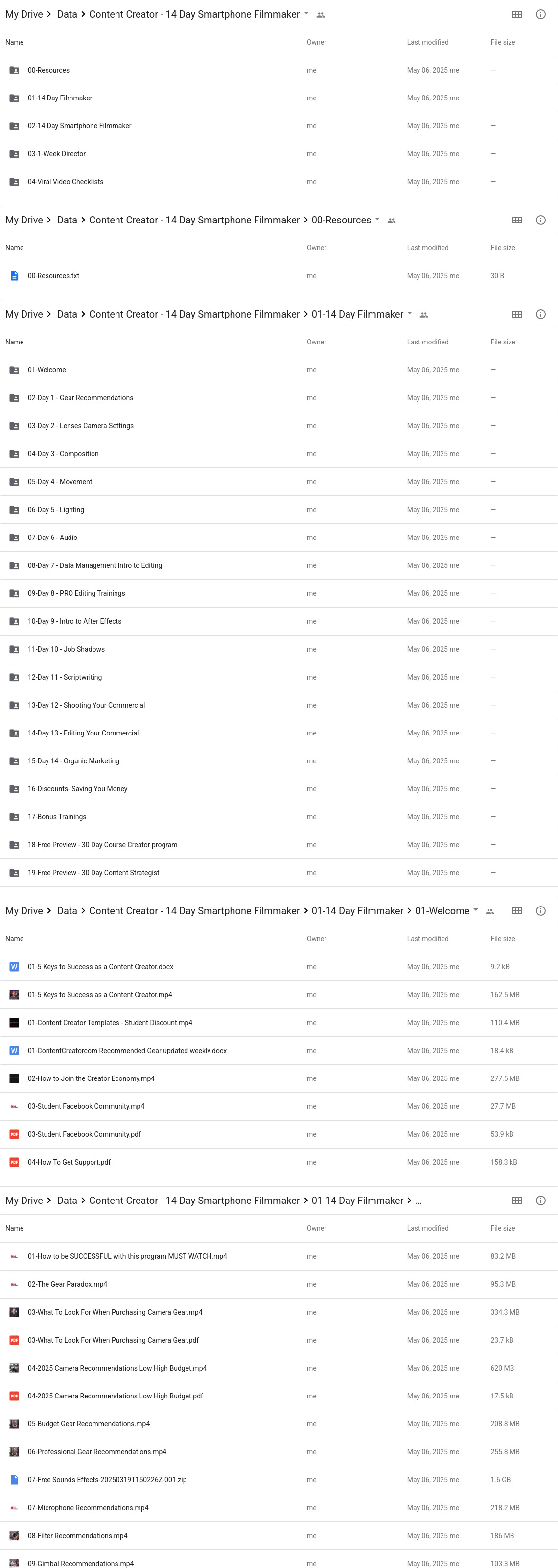 Content Creator - 14 Day Smartphone Filmmaker Google Proof