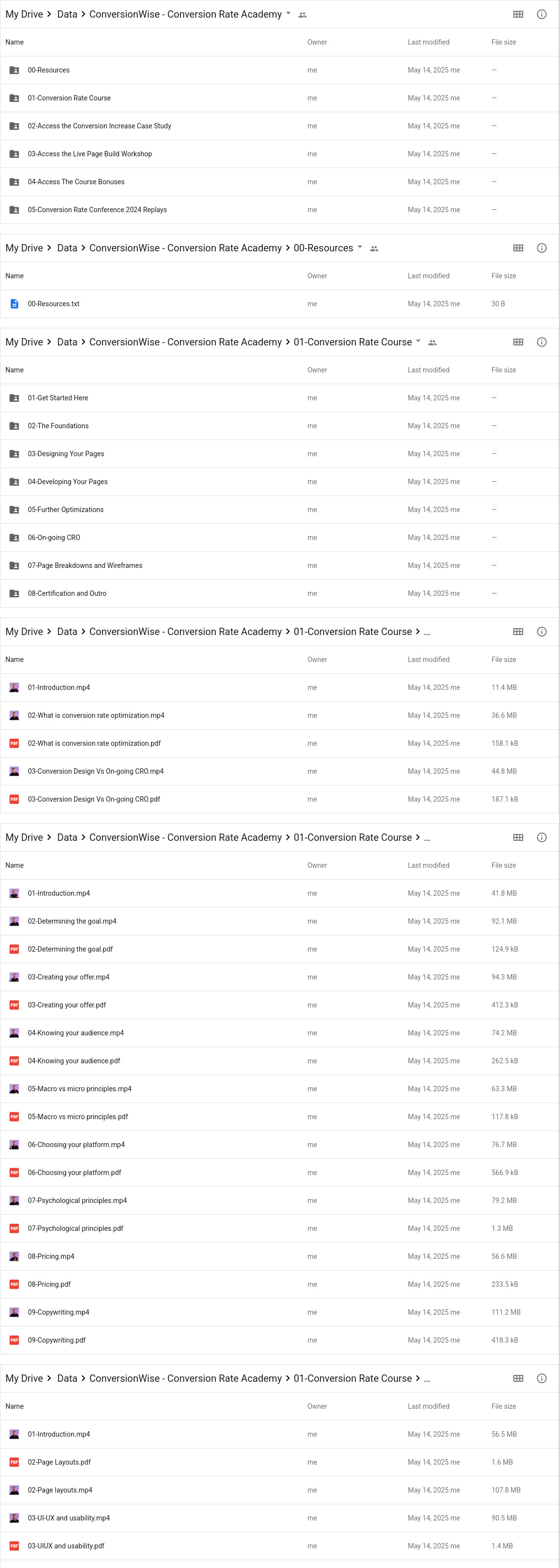 ConversionWise - Conversion Rate Academy Google Proof
