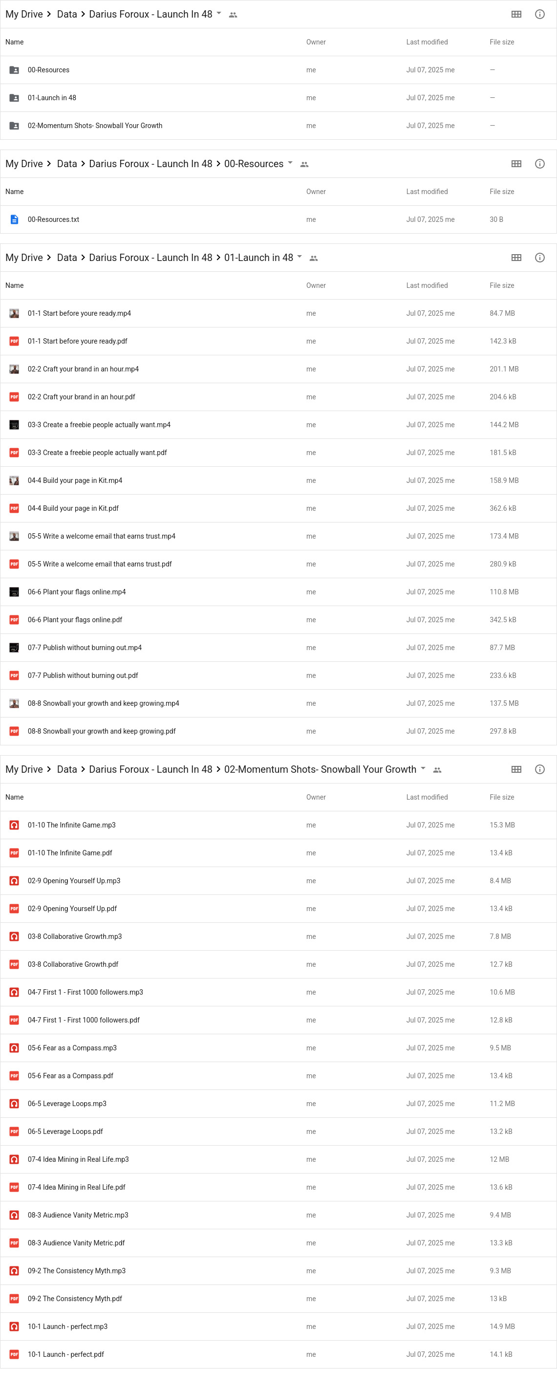 Darius Foroux - Launch In 48 Google Proof