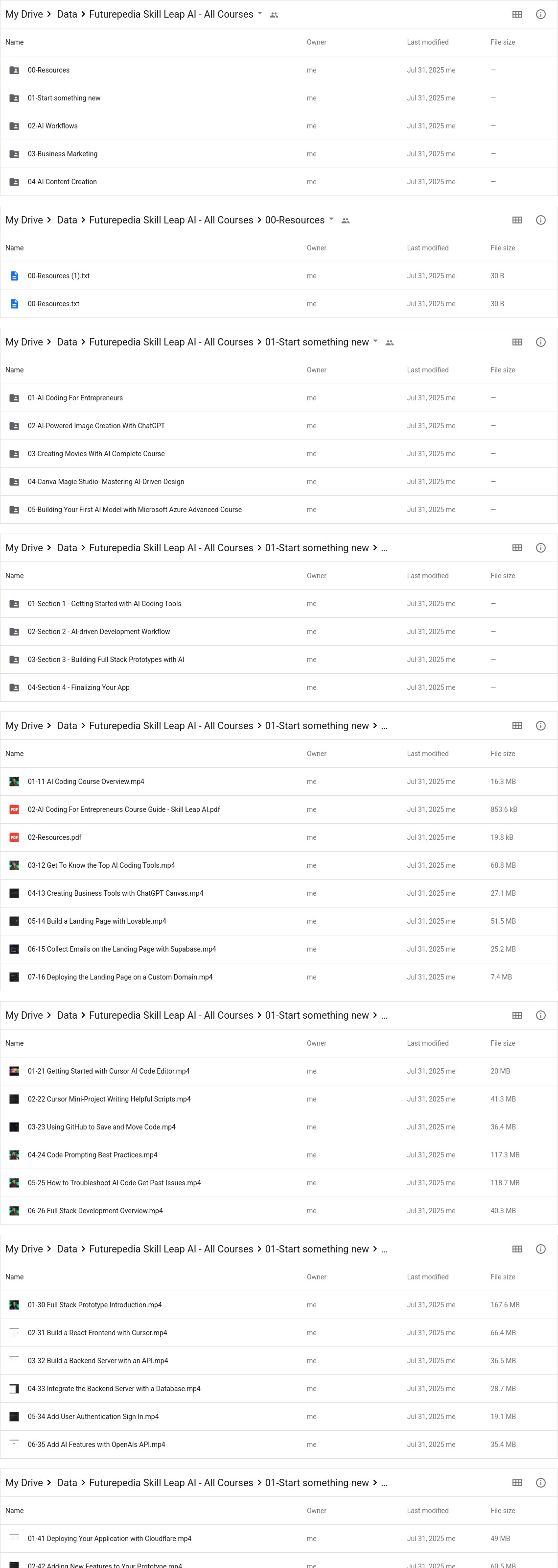 Futurepedia Skill Leap AI - All Courses Google Proof