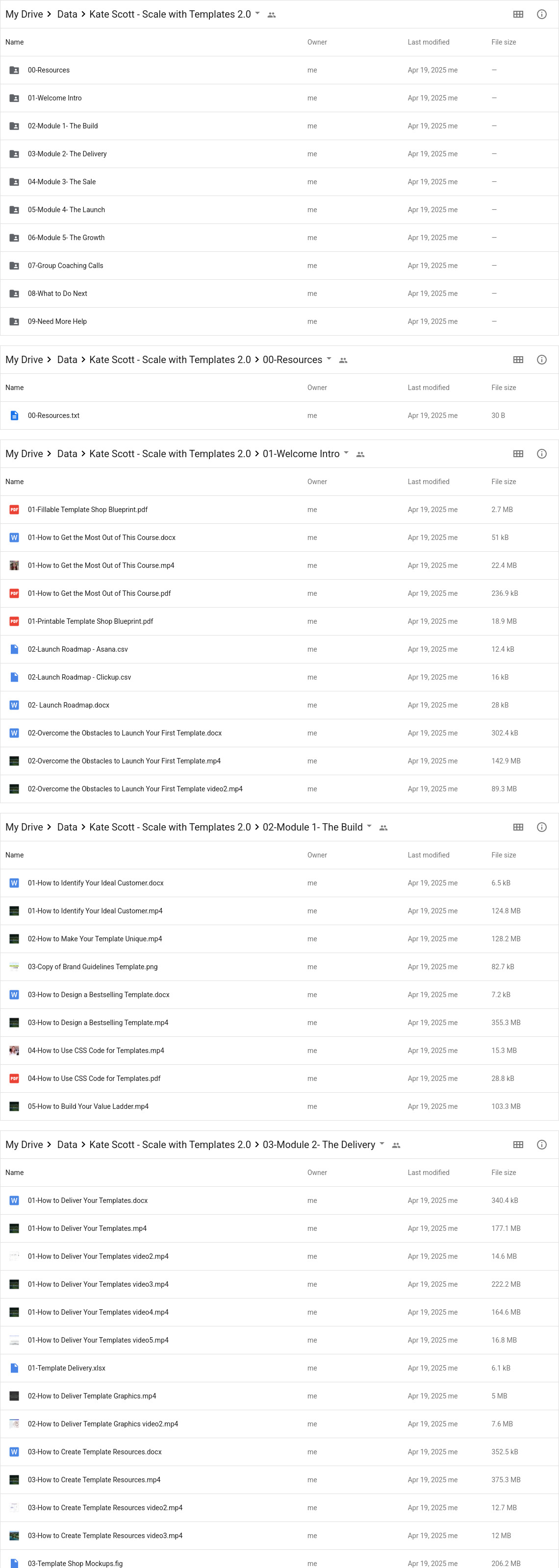 Kate Scott - Scale with Templates 2.0 Google Proof