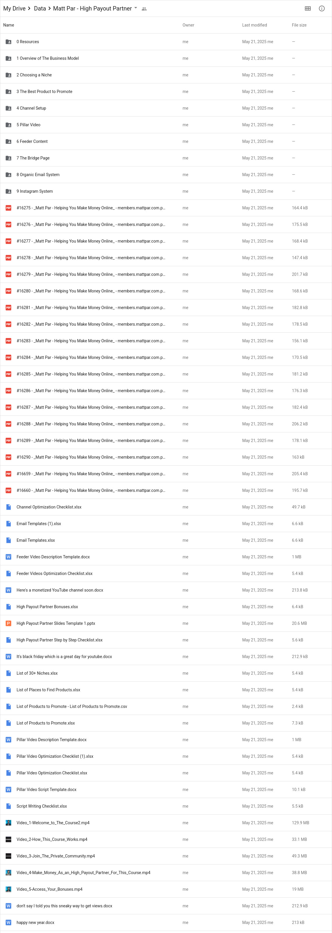 Matt Par - High Payout Partner Google Proof