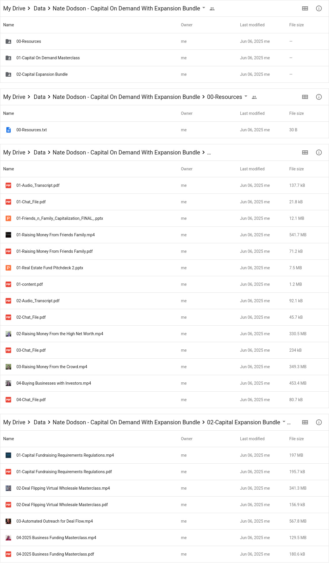Nate Dodson - Capital On Demand With Expansion Bundle Google Proof