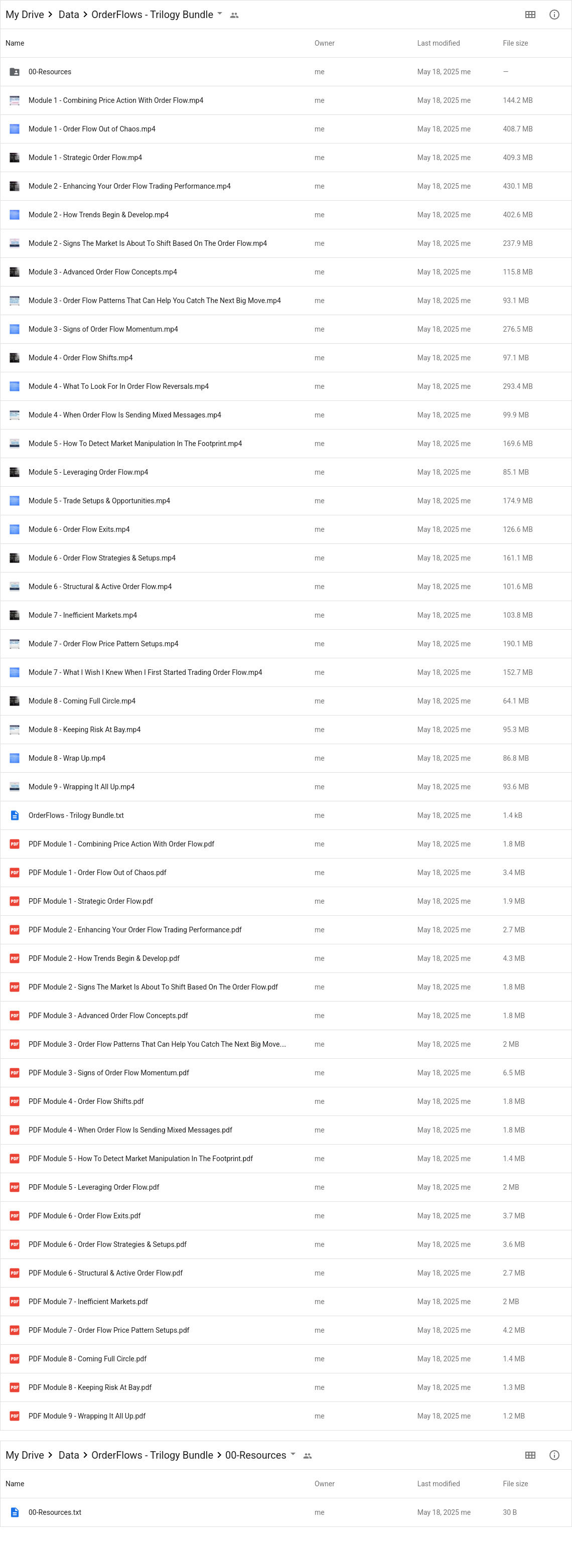 OrderFlows - Trilogy Bundle Google Proof