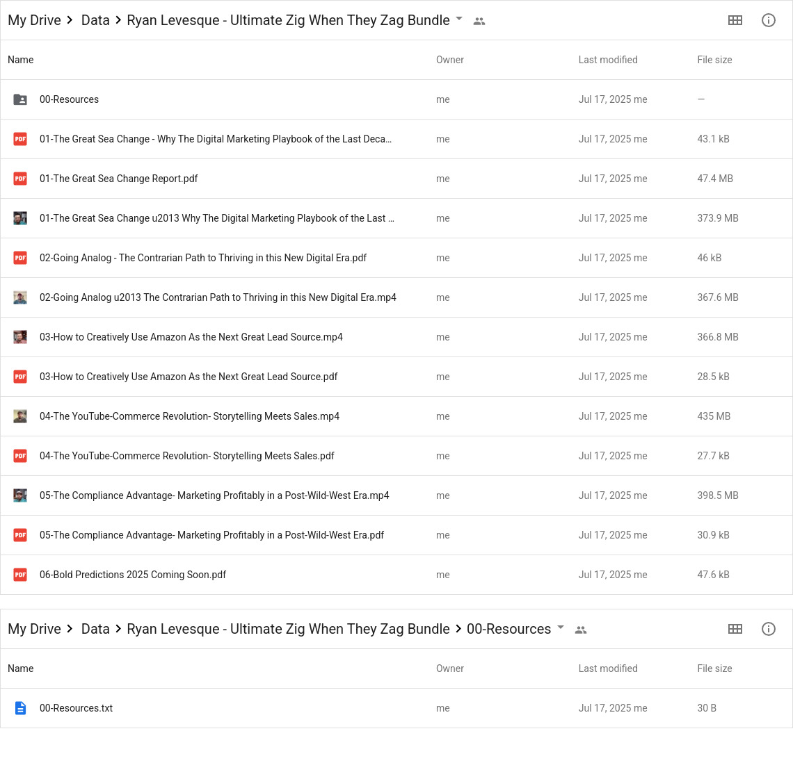 Ryan Levesque - Ultimate Zig When They Zag Bundle Google Proof