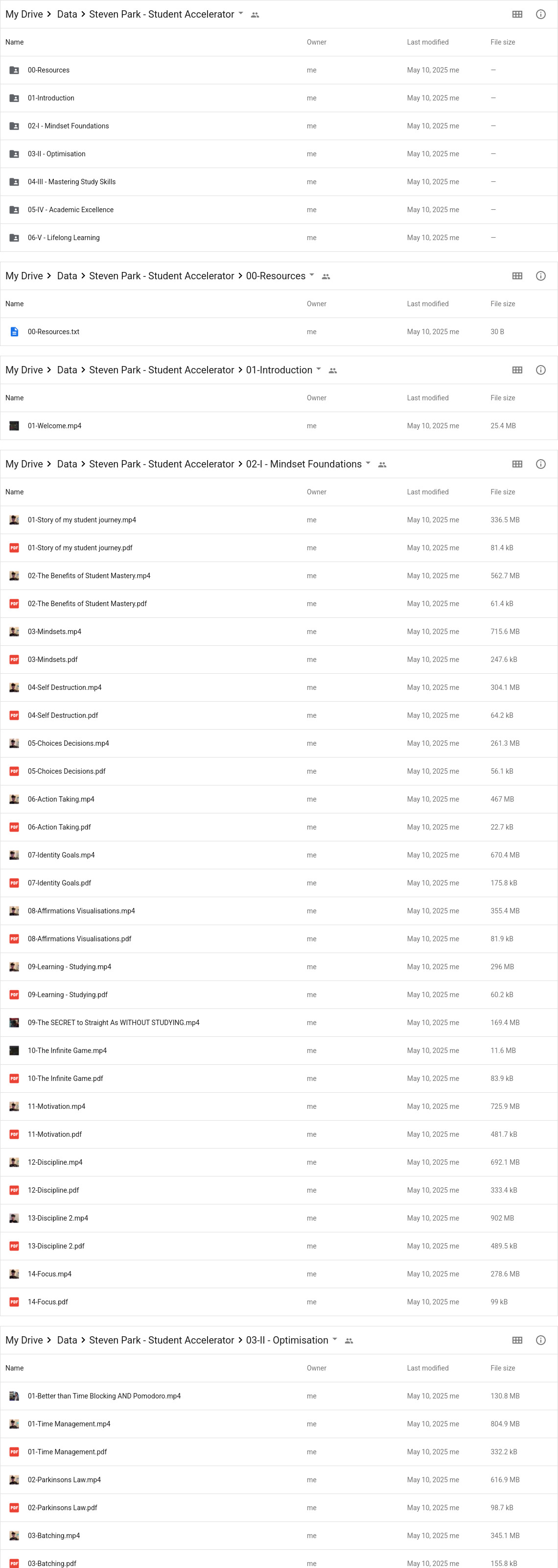Steven Park - Student Accelerator Google Proof